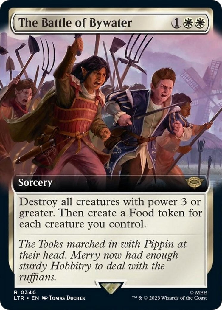 Image for The Battle of Bywater (Extended Art) (346) - Magic: The Gathering