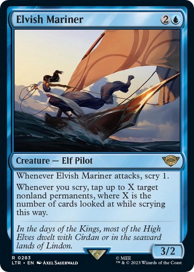 Image for Elvish Mariner (283) - Magic: The Gathering