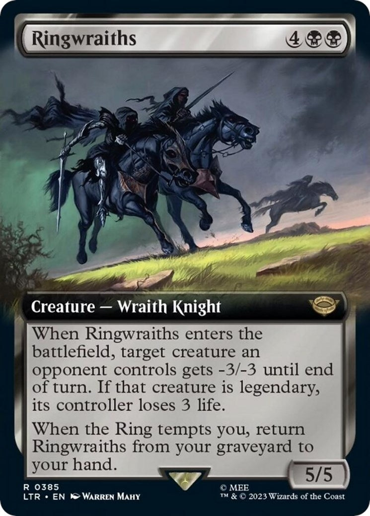 Image for Ringwraiths (Extended Art) (385) - Magic: The Gathering