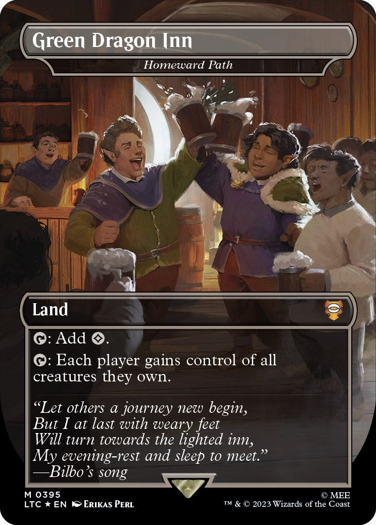 Image for Green Dragon Inn - Homeward Path (Surge Foil) (395) - Magic: The Gathering