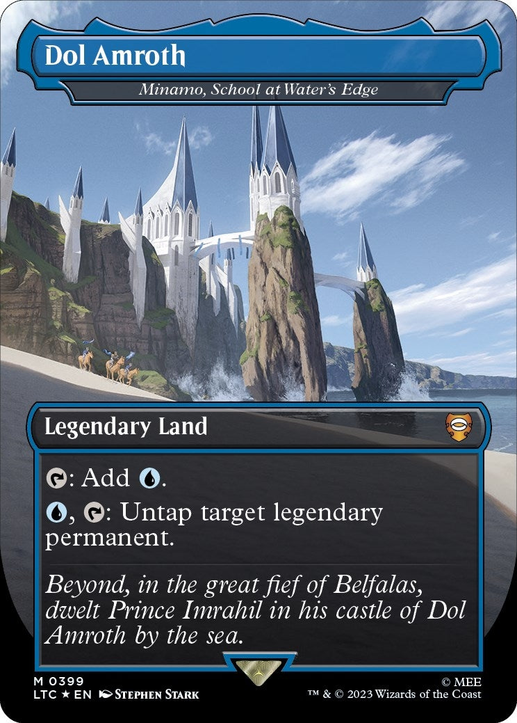Image for Dol Amroth - Minamo, School at Water's Edge (Surge Foil) (399) - Magic: The Gathering