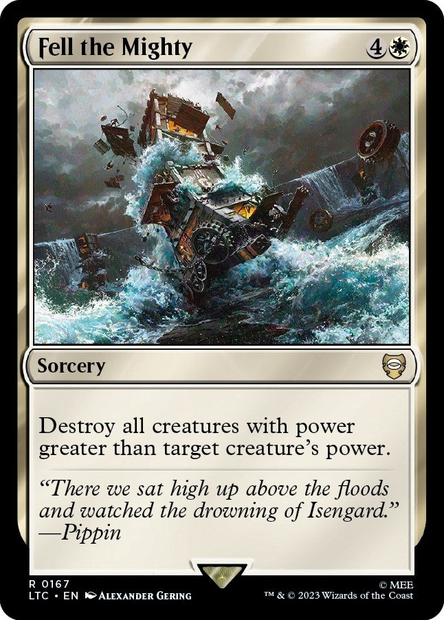 Image for Fell the Mighty (167) - Magic: The Gathering