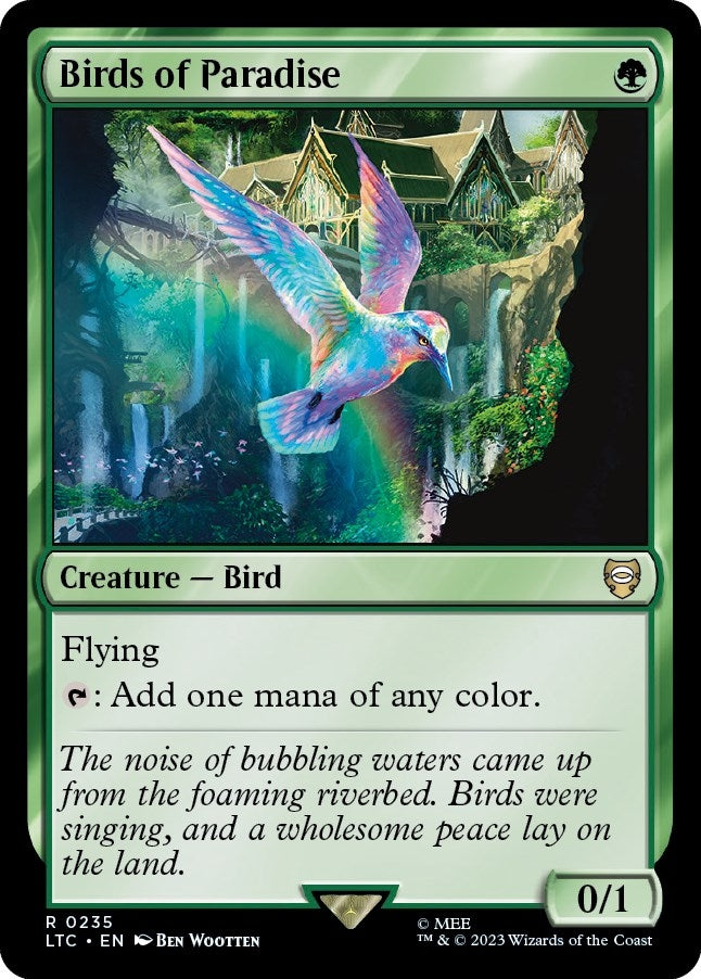 Image for Birds of Paradise (235) - Magic: The Gathering