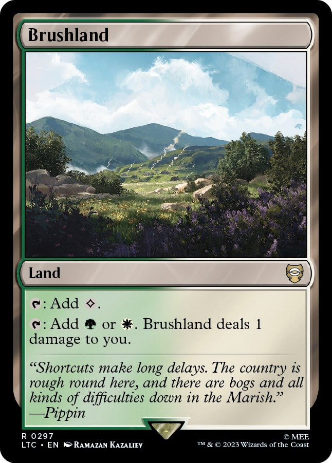 Image for Brushland (297) - Magic: The Gathering