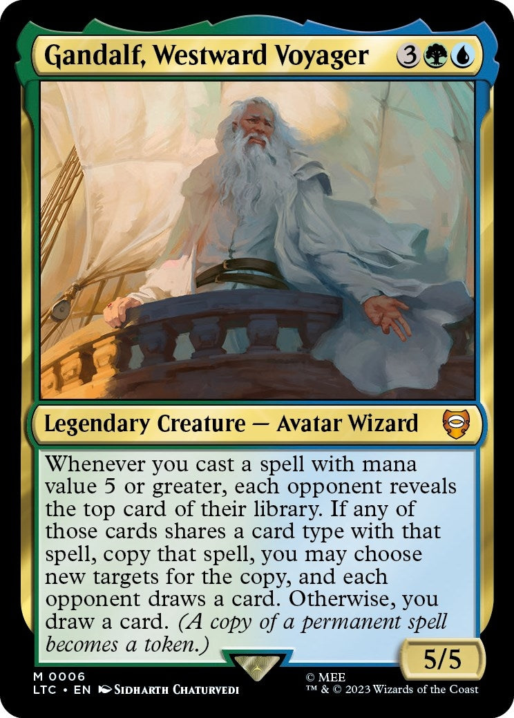 Image for Gandalf, Westward Voyager (6) - Magic: The Gathering