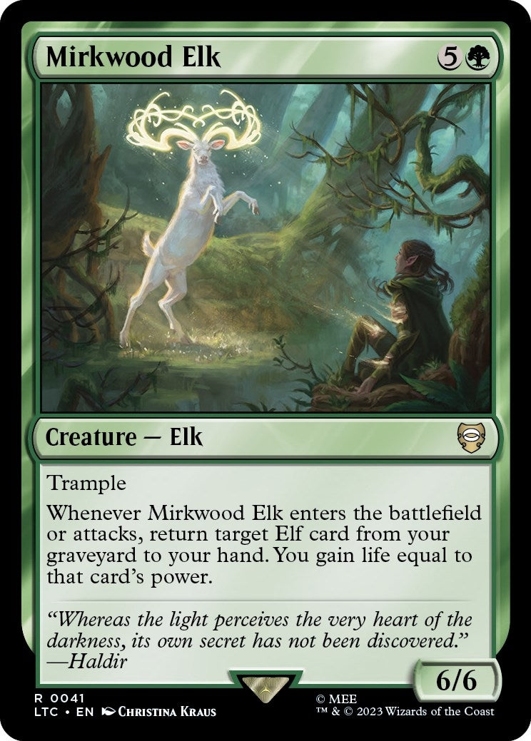 Image for Mirkwood Elk (41) - Magic: The Gathering