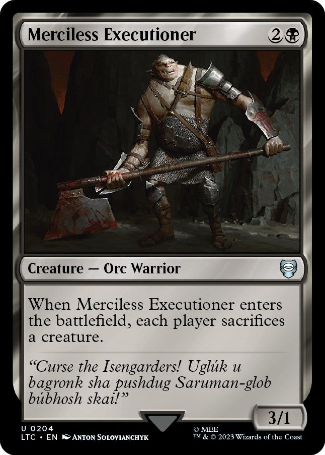 Image for Merciless Executioner (204) - Magic: The Gathering