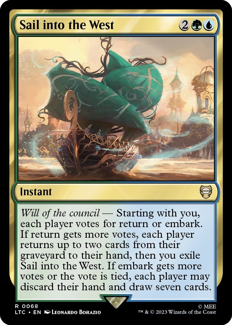 Image for Sail into the West (68) - Magic: The Gathering