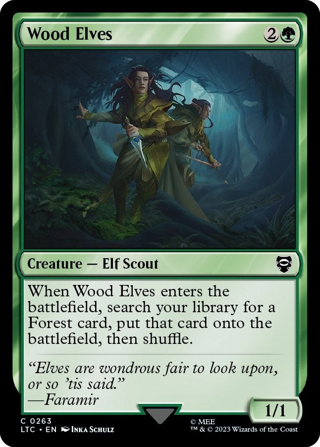 Image for Wood Elves (263) - Magic: The Gathering