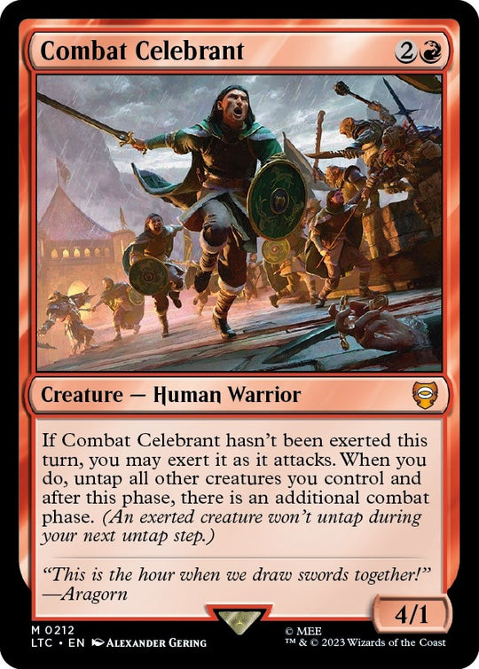Image for Combat Celebrant (212) (LTC) - Magic: The Gathering