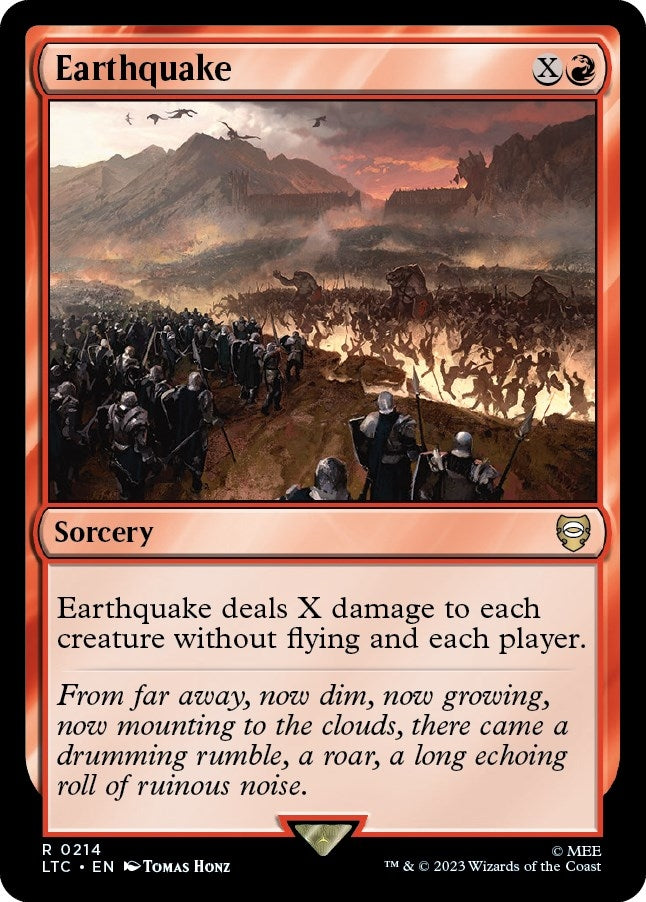 Image for Earthquake (214) - Magic: The Gathering