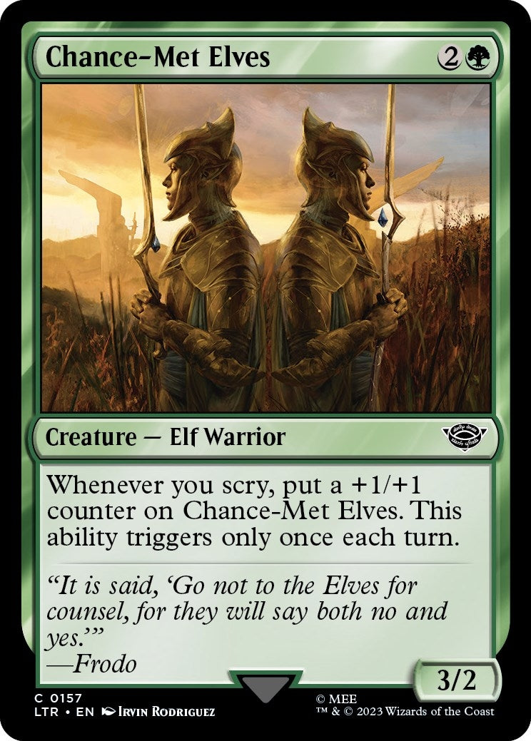 Image for Chance-Met Elves (157) - Magic: The Gathering
