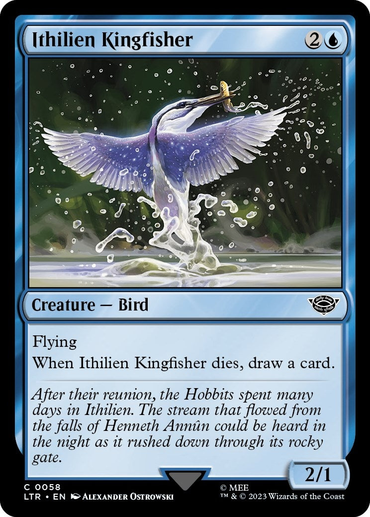 Image for Ithilien Kingfisher (58) - Magic: The Gathering