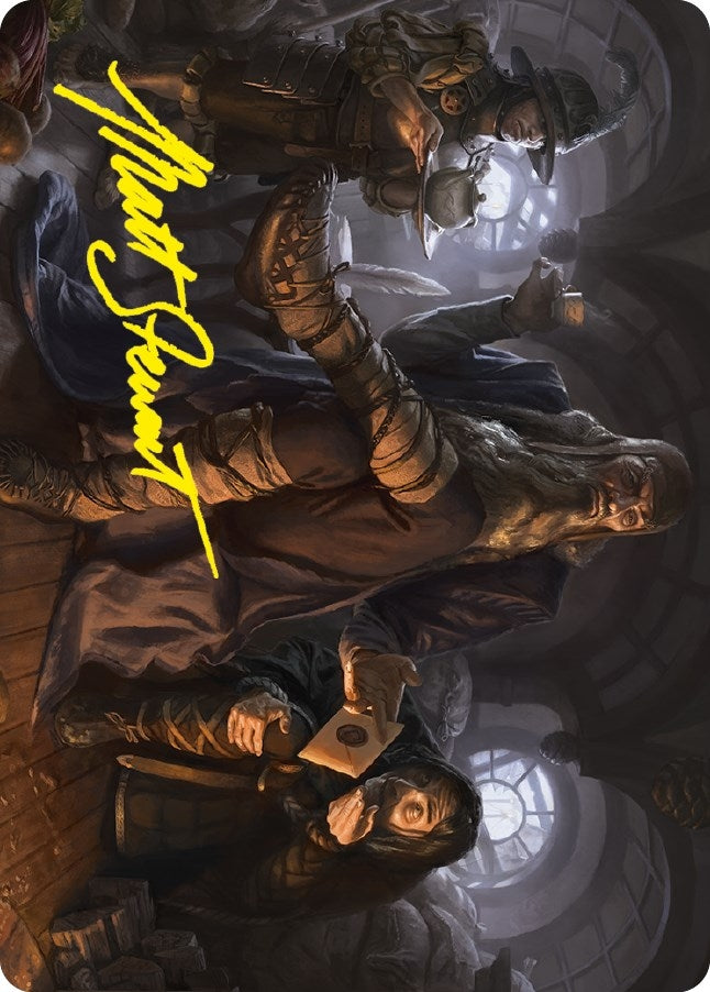 Image for Sharkey, Tyrant of the Shire Art Card (Gold-Stamped Signature) (22) - Magic: The Gathering