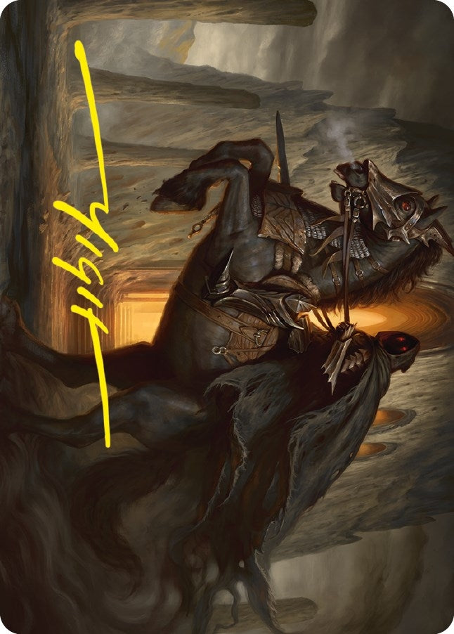 Image for Nazgul Art Card (Gold-Stamped Signature) (53) - Magic: The Gathering