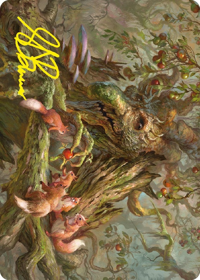 Image for Generous Ent Art Card (Gold-Stamped Signature) (11) - Magic: The Gathering
