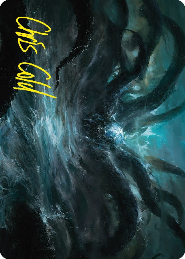 Image for The Watcher in the Water Art Card (Gold-Stamped Signature) (7) (ASLTR) - Magic: The Gathering