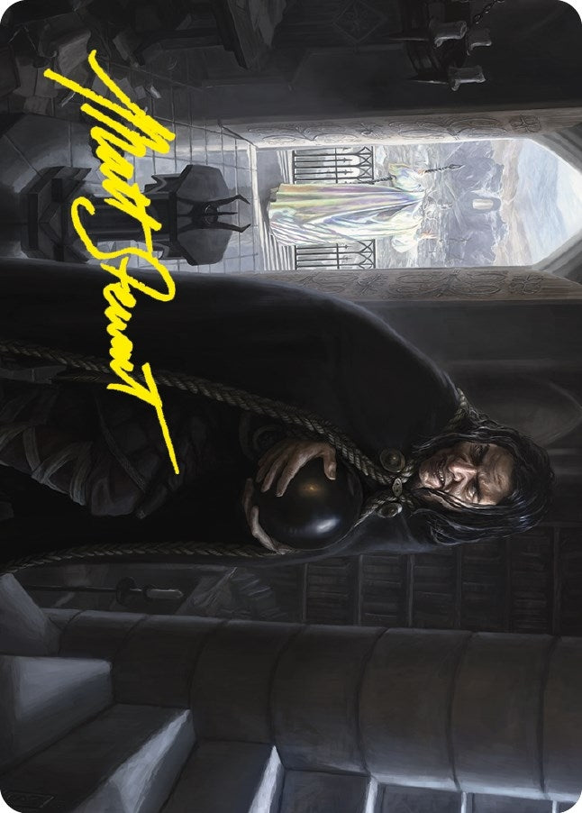 Image for Grima, Saruman's Footman Art Card (Gold-Stamped Signature) (63) (ASLTR) - Magic: The Gathering