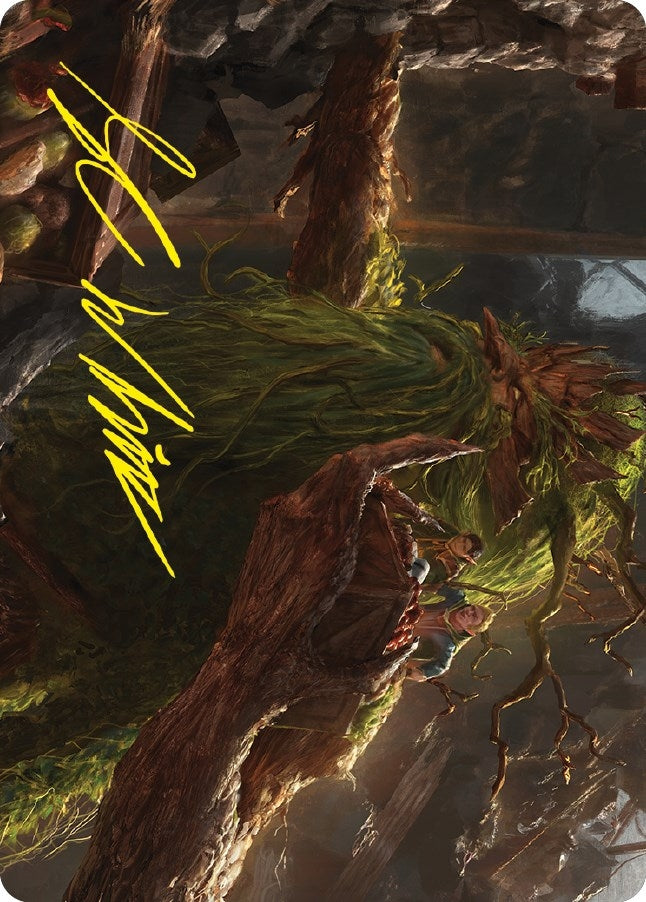 Image for Treebeard, Gracious Host Art Card (Gold-Stamped Signature) (67) (ASLTR) - Magic: The Gathering