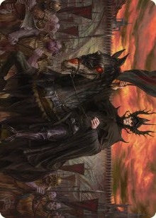 Image for The Mouth of Sauron Art Card (18) (ASLTR) - Magic: The Gathering