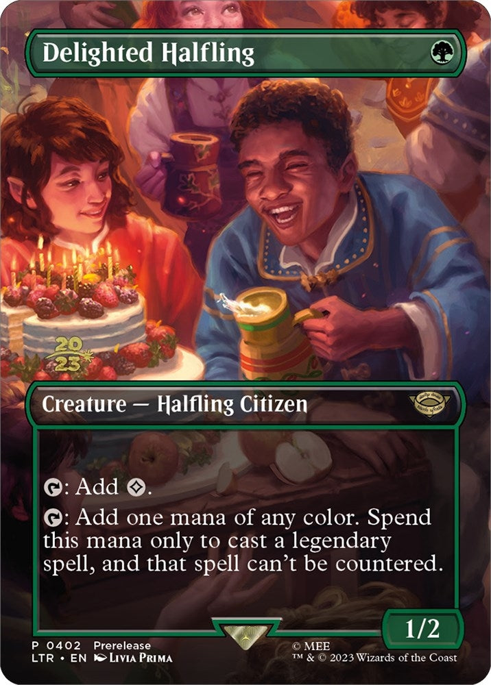 Image for Delighted Halfling (0402) (402) - Magic: The Gathering