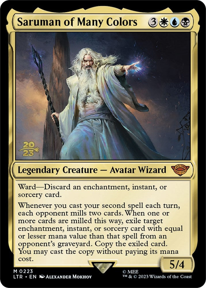 Image for Saruman of Many Colors (223) - Magic: The Gathering