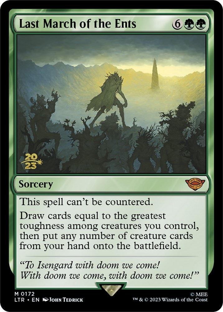 Image for Last March of the Ents (172) - Magic: The Gathering