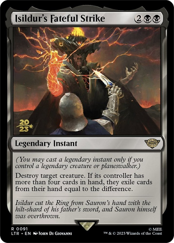 Image for Isildur's Fateful Strike (91) - Magic: The Gathering