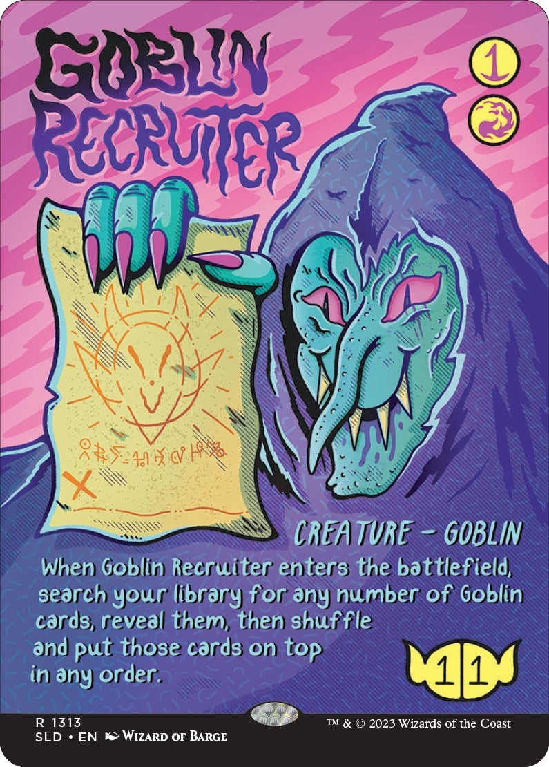 Image for Goblin Recruiter (1313) - Magic: The Gathering