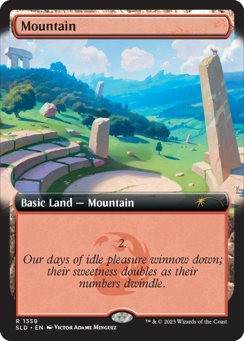 Image for Mountain (1359) (1359) - Magic: The Gathering