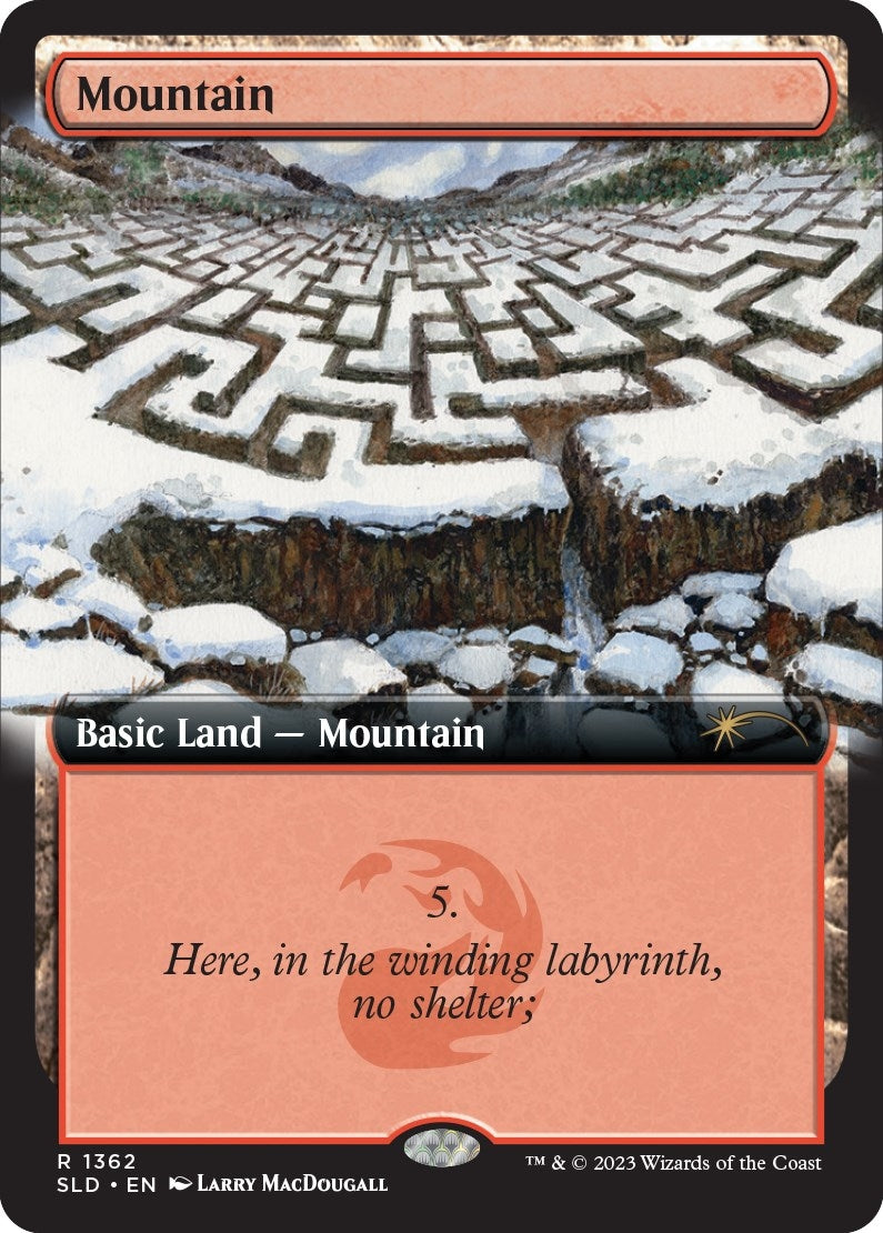 Image for Mountain (1362) (1362) - Magic: The Gathering