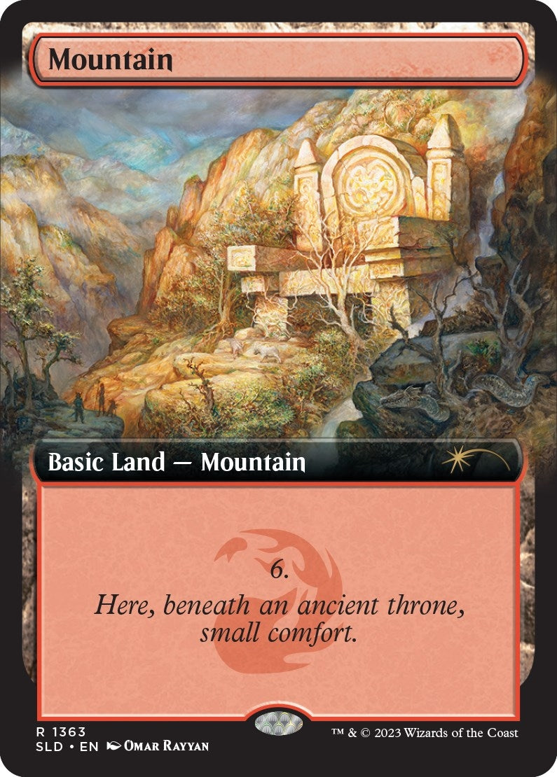 Image for Mountain (1363) (1363) - Magic: The Gathering