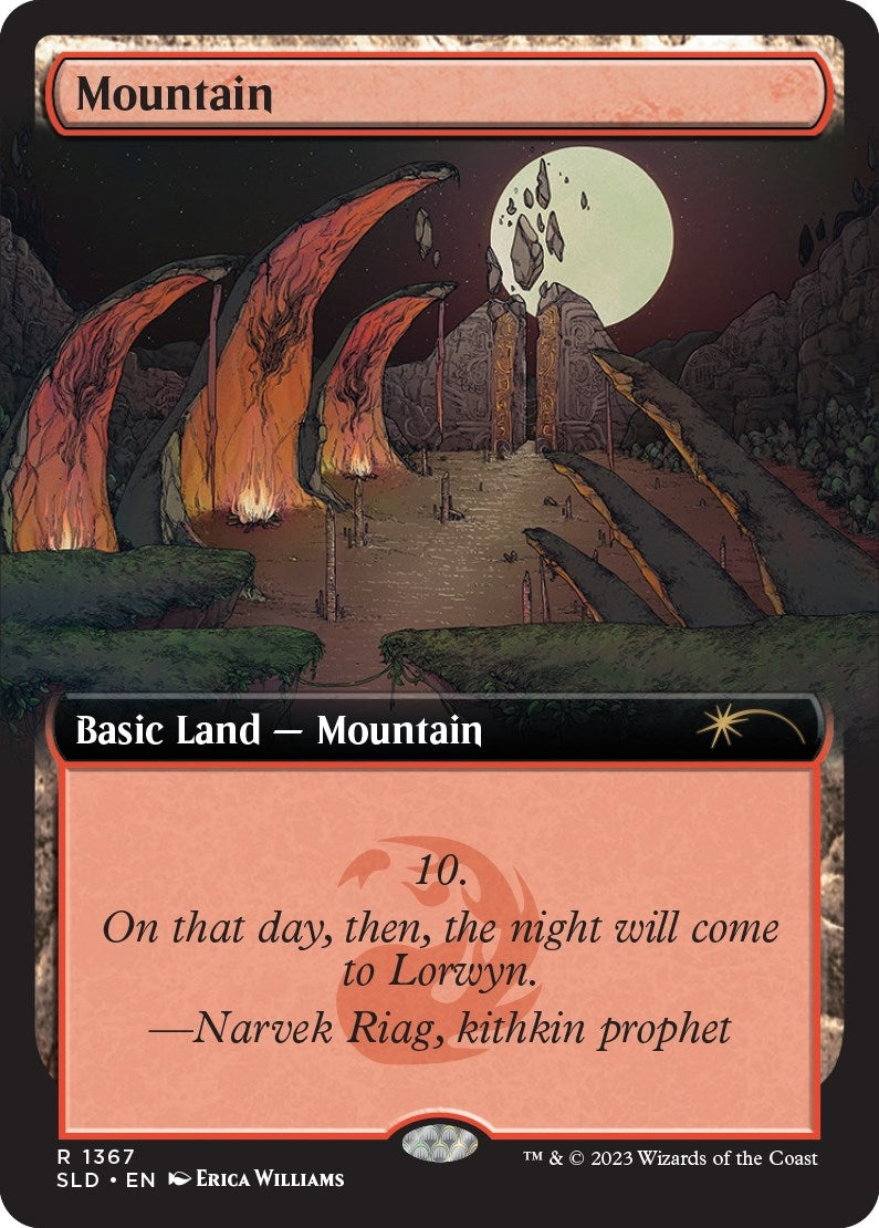 Image for Mountain (1367) (1367) - Magic: The Gathering