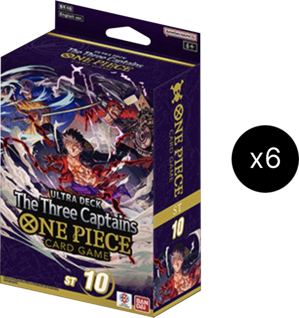 Image for Ultra Deck: The Three Captains Display - One Piece Card Game