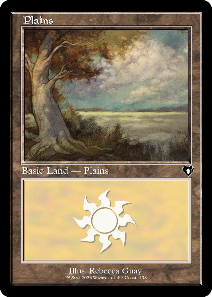 Image for Plains (438) (Retro Frame) (438) - Magic: The Gathering