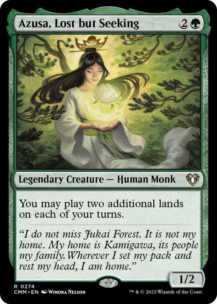 Image for Azusa, Lost but Seeking (274) - Magic: The Gathering
