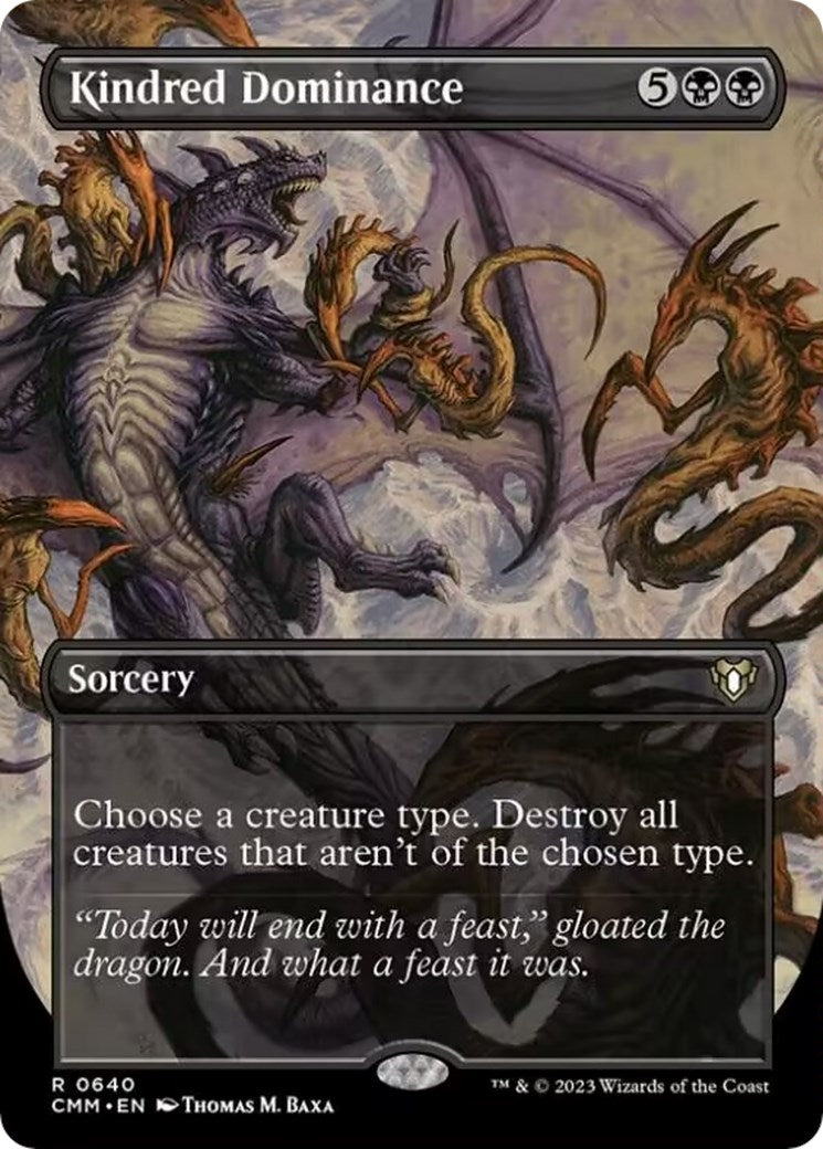 Image for Kindred Dominance (Borderless) (640) - Magic: The Gathering