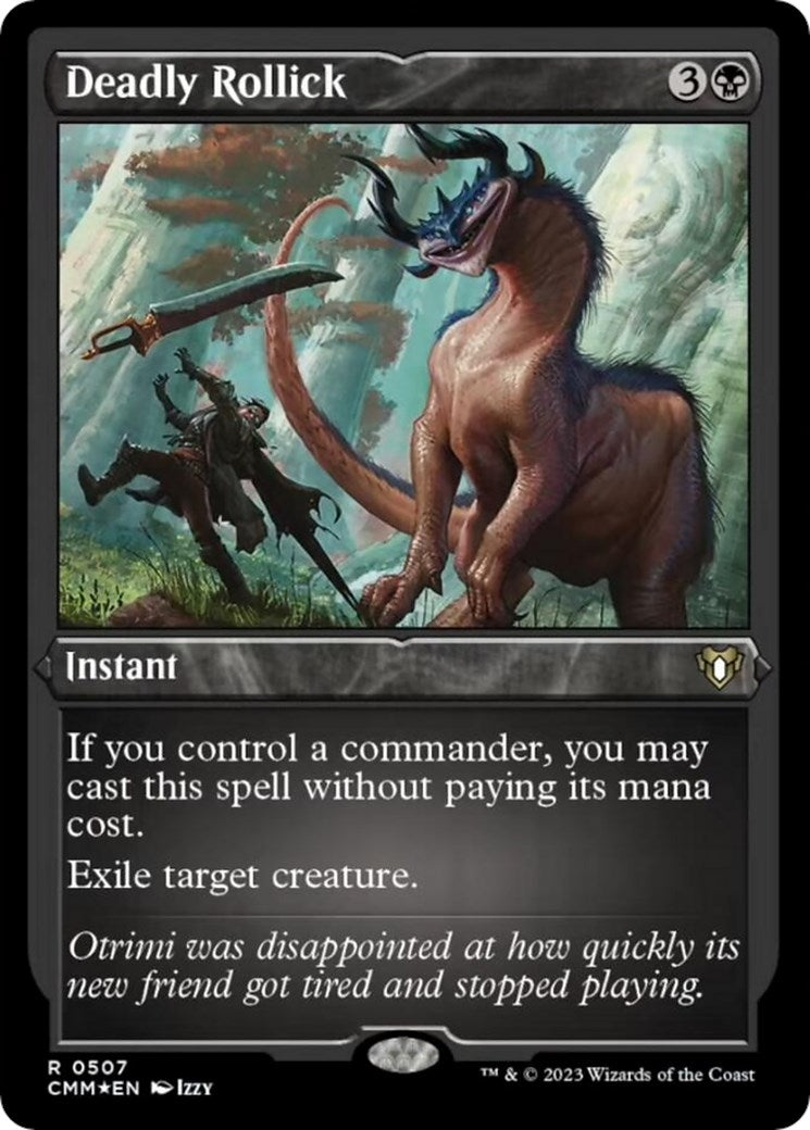 Image for Deadly Rollick (Foil Etched) (507) - Magic: The Gathering