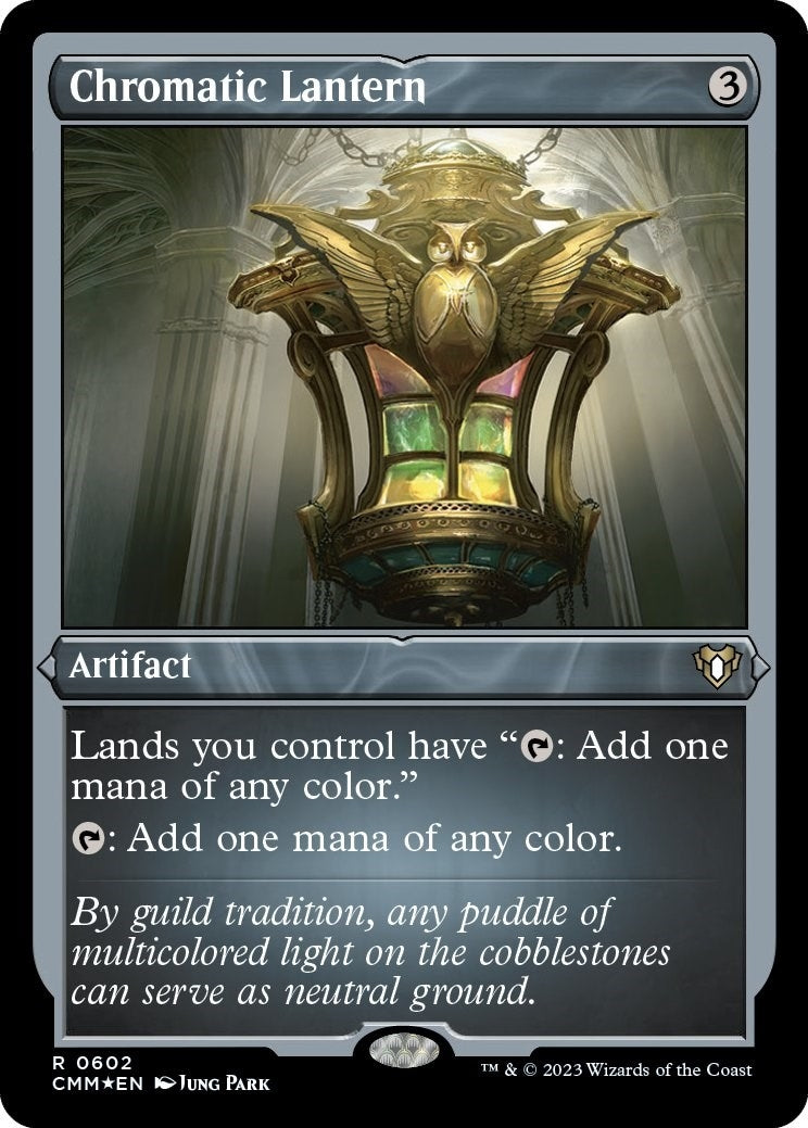 Image for Chromatic Lantern (Foil Etched) (602) - Magic: The Gathering