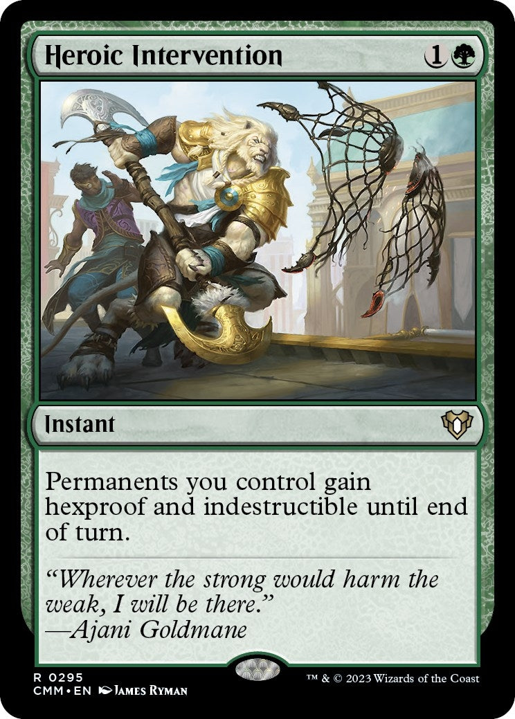 Image for Heroic Intervention (295) - Magic: The Gathering