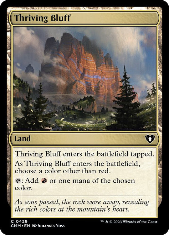Image for Thriving Bluff (429) - Magic: The Gathering