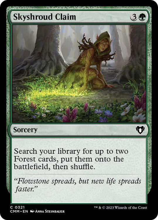 Image for Skyshroud Claim (321) - Magic: The Gathering