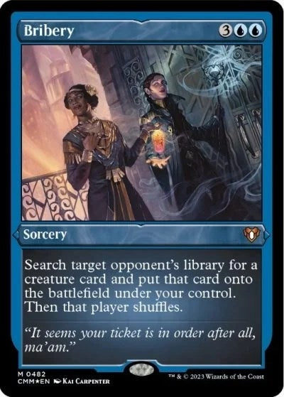 Image for Bribery (Foil Etched) (482) - Magic: The Gathering