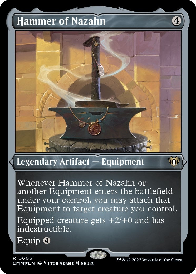 Image for Hammer of Nazahn (Foil Etched) (606) - Magic: The Gathering