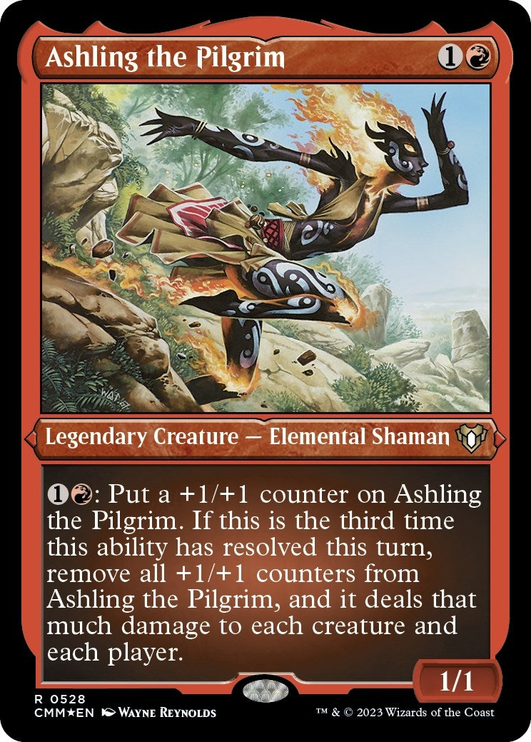 Image for Ashling the Pilgrim (Foil Etched) (528) - Magic: The Gathering