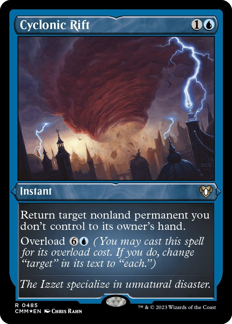 Image for Cyclonic Rift (Foil Etched) (485) - Magic: The Gathering