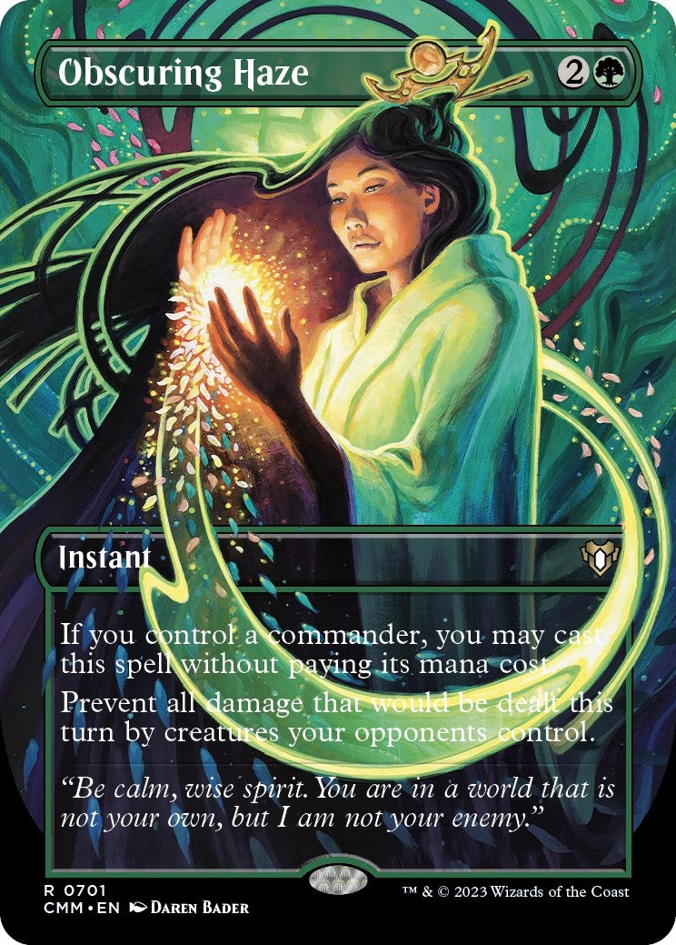 Image for Obscuring Haze (Borderless) (701) - Magic: The Gathering