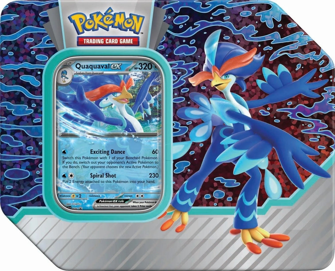 Image for Paldea Partners Tin [Quaquaval ex] - Pokemon