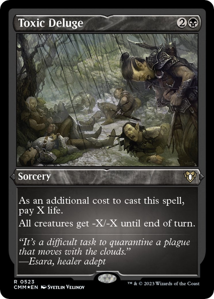 Image for Toxic Deluge (Foil Etched) (523) - Magic: The Gathering