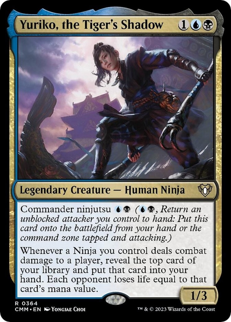 Image for Yuriko, the Tiger's Shadow (364) - Magic: The Gathering